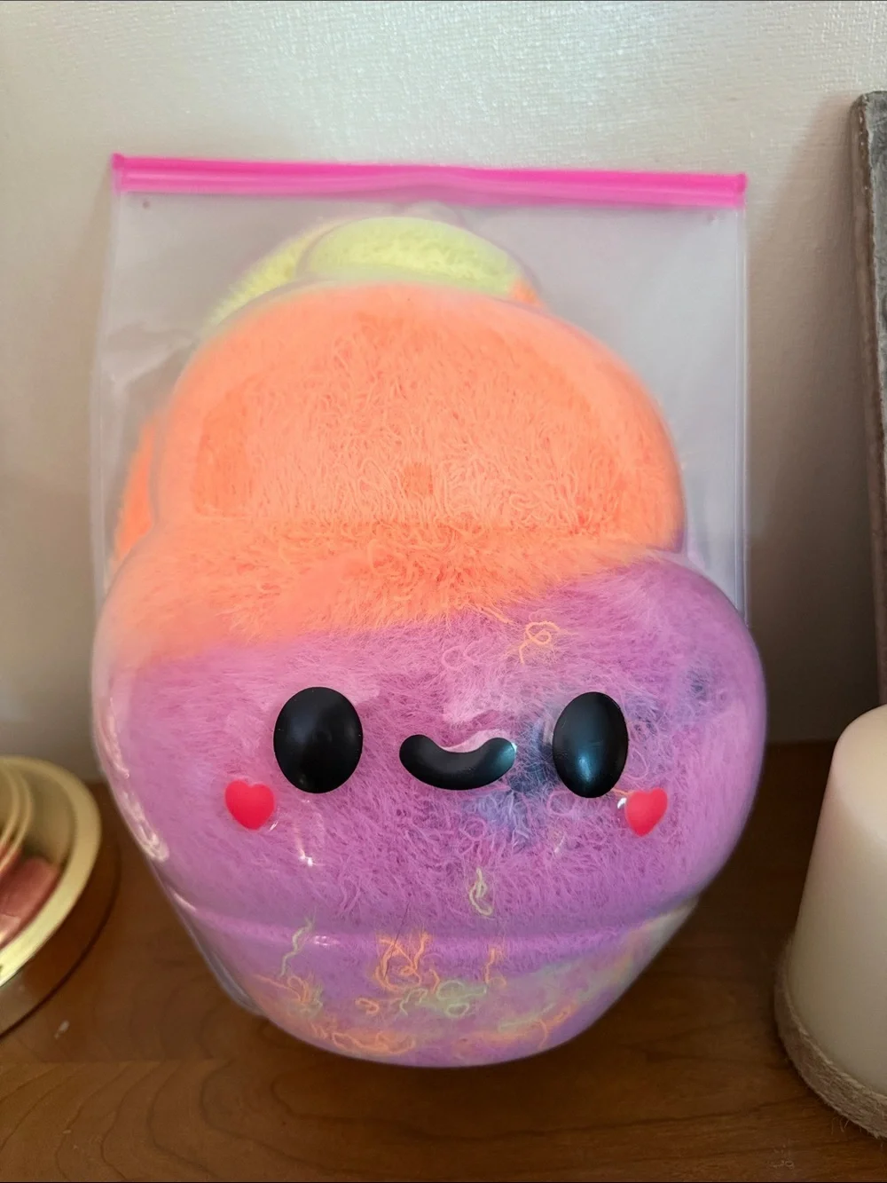 Fluffie Stuffiez Ice Cream Cone Large Collectible